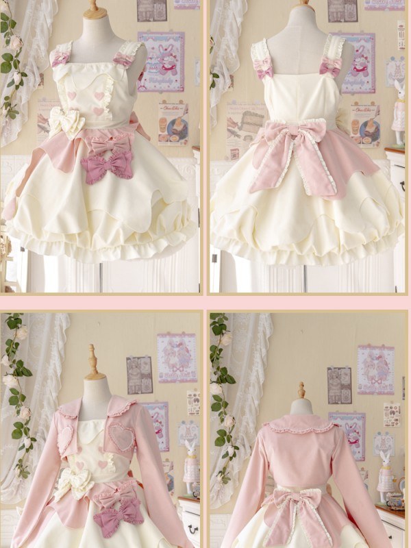 Ocelot - Milk Puffs Jumperskirt Ocelot - Milk Puffs Jumperskirt