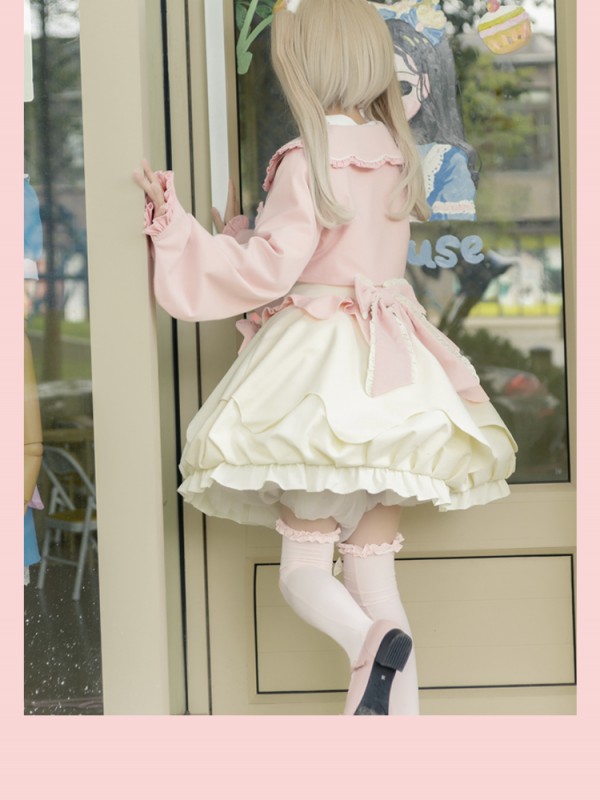 Ocelot - Milk Puffs Jumperskirt Ocelot - Milk Puffs Jumperskirt