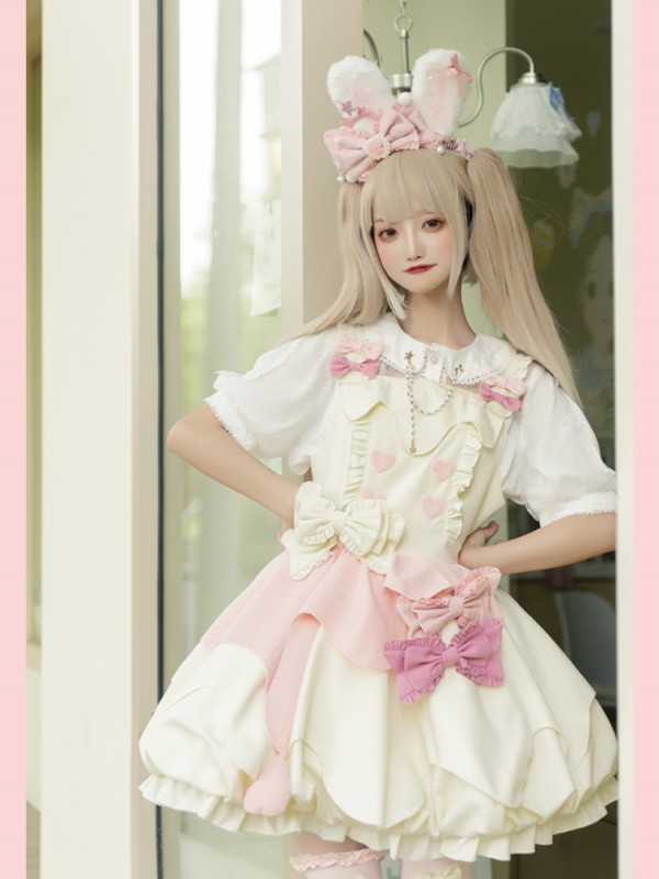 Ocelot - Milk Puffs Jumperskirt Ocelot - Milk Puffs Jumperskirt