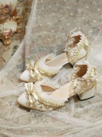 One Night Story - Elegant Bride Lolita Shoes