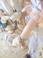 One Night Story - Elegant Bride Lolita Shoes One Night Story - Elegant Bride Lolita Shoes