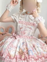 Pillow Doll Rabbit cute strap salopette Pillow Doll Rabbit cute strap salopette