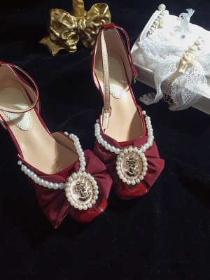 Pinkyo - Retro Court Style Elegant Shoes