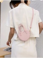 Playing with Peach Heart Handbag