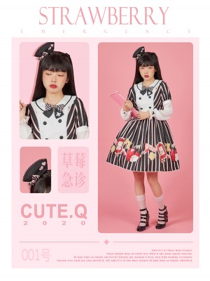 Cute.Q - Strawberry Emergency One-piece