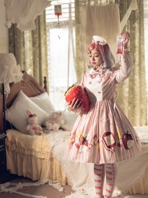 Cute.Q - Strawberry Emergency One-piece