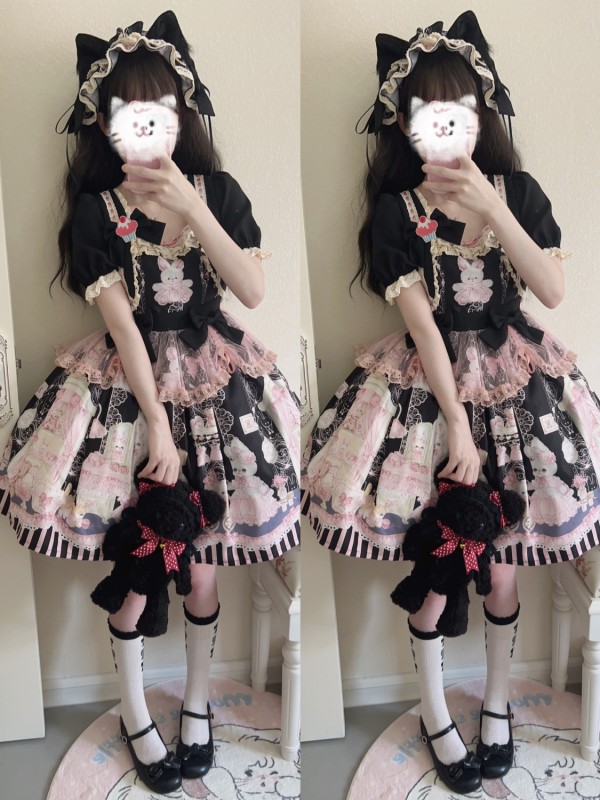 【Rabbit Bear wardrobe】~ Lolita jumperskirt