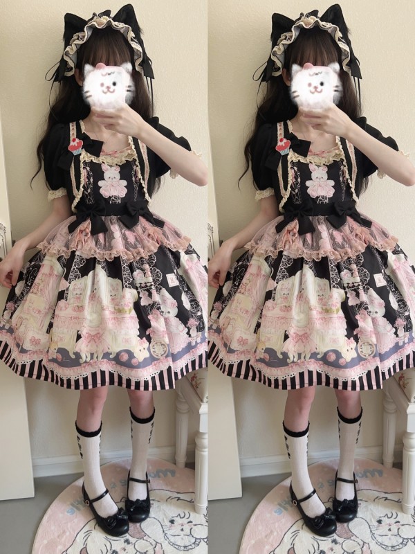 【Rabbit Bear wardrobe】~ Lolita jumperskirt