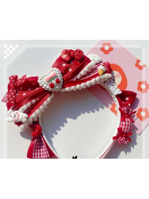 Red Bowknot Lace KC