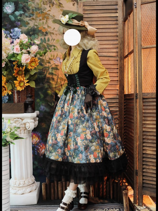 Rose Estate Vintage Lolita JSK Rose Estate Vintage Lolita JSK