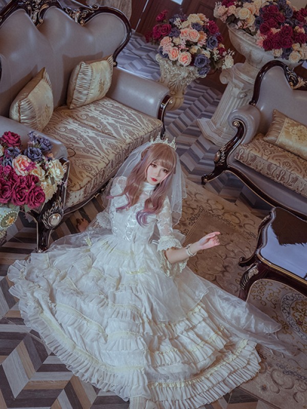 Rowena's Wedding Bride One-piece