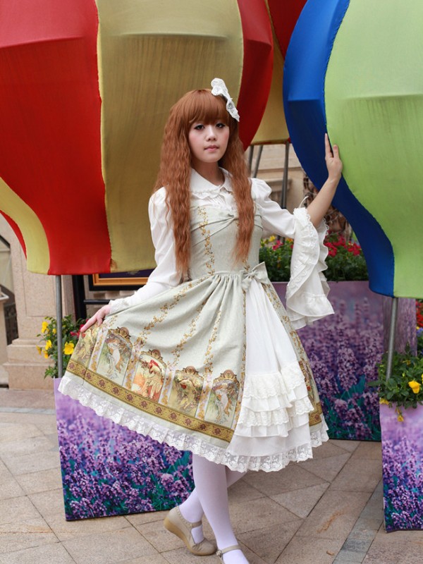 Season Match Open Front Jumperskirt Season Match Open Front Jumperskirt