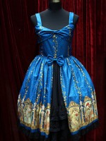 Season Match Open Front Jumperskirt Season Match Open Front Jumperskirt