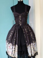 Season Match Open Front Jumperskirt Season Match Open Front Jumperskirt