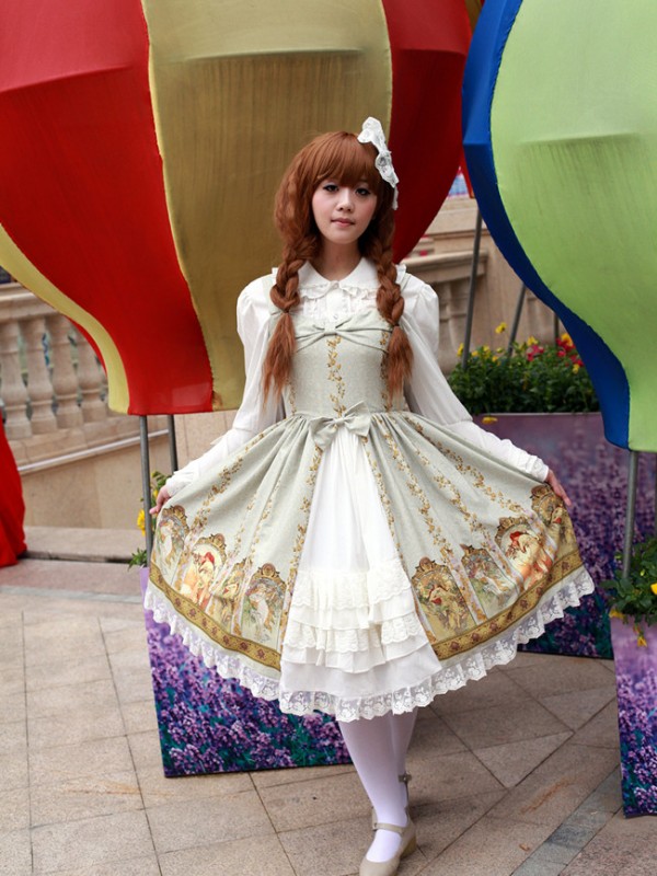 Season Match Open Front Jumperskirt Season Match Open Front Jumperskirt