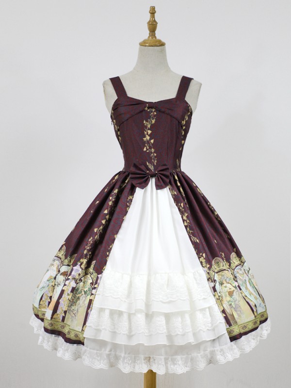 Season Match Open Front Jumperskirt Season Match Open Front Jumperskirt