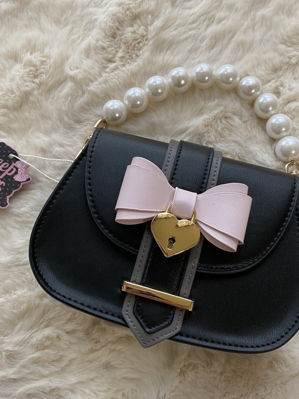 Sheep Puff - Heart-shaped Lock Lolita Bag Sheep Puff - Heart-shaped Lock Lolita Bag