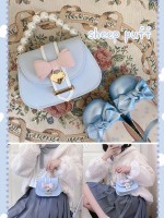 Sheep Puff - Heart-shaped Lock Lolita Bag