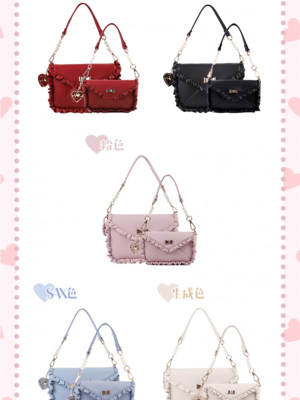 Sheep Puff - Love Letter Lolita Bag Sheep Puff - Love Letter Lolita Bag