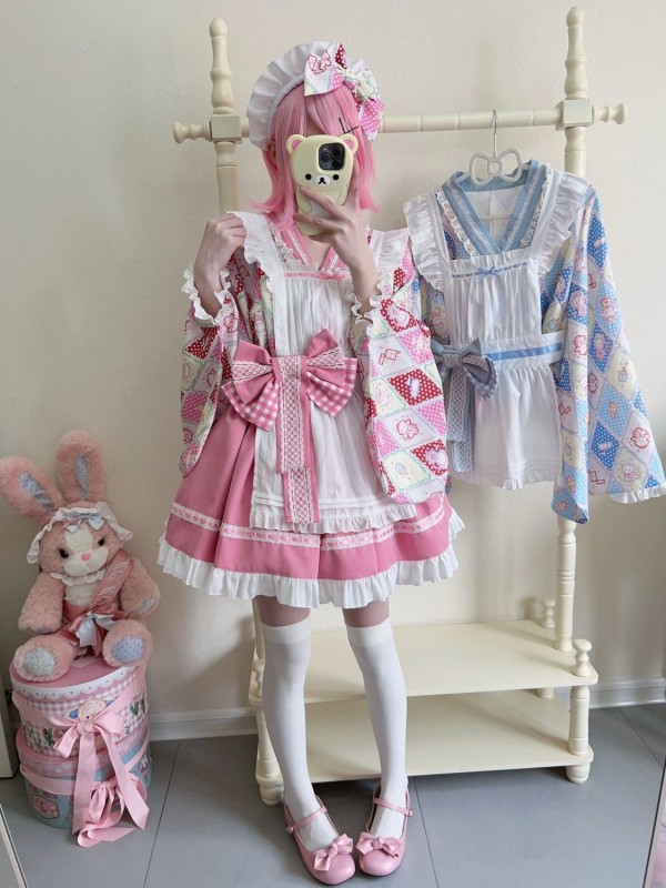【Showa Sweet pet】~lolita~pink dress cute