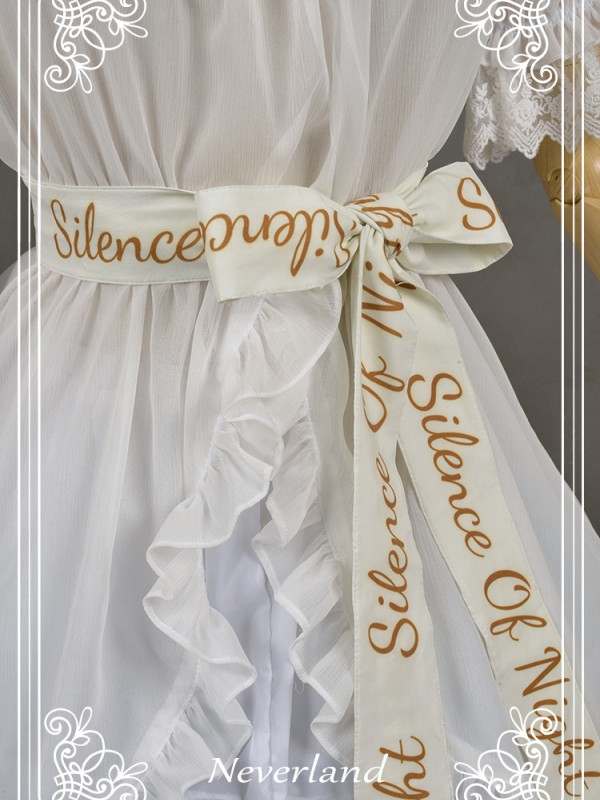 Silent Night Chiffon Overskirt