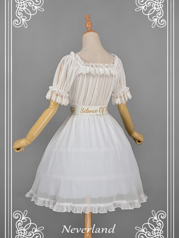 Silent Night Chiffon Overskirt Silent Night Chiffon Overskirt