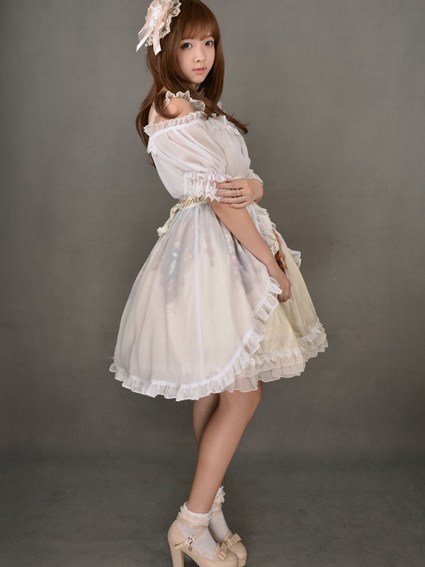 Silent Night Chiffon Overskirt Silent Night Chiffon Overskirt