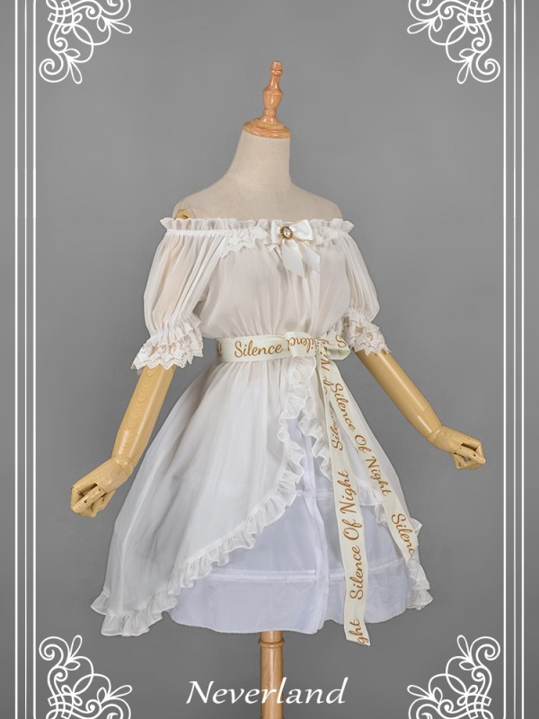 Silent Night Chiffon Overskirt Silent Night Chiffon Overskirt
