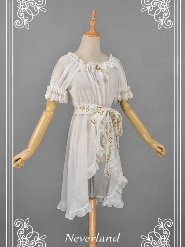Silent Night Chiffon Overskirt Silent Night Chiffon Overskirt