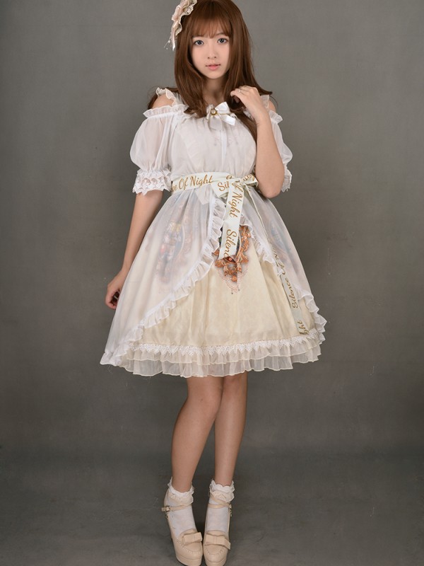Silent Night Chiffon Overskirt Silent Night Chiffon Overskirt