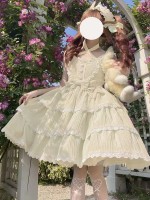 【Small fluffy】~Lolita~Princess dress~ jumperskirt 【Small fluffy】~Lolita~Princess dress~ jumperskirt