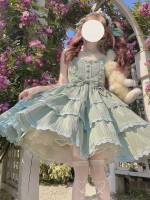 【Small fluffy】~Lolita~Princess dress~ jumperskirt 【Small fluffy】~Lolita~Princess dress~ jumperskirt