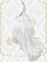 Snow Song Elegant Vintage Wedding One-piece