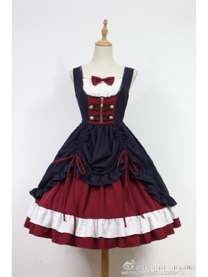 Classic Snow White Jumperskirt Lolita Fashion Dress JSK