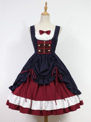 Classic Snow White Jumperskirt Lolita Fashion Dress JSK