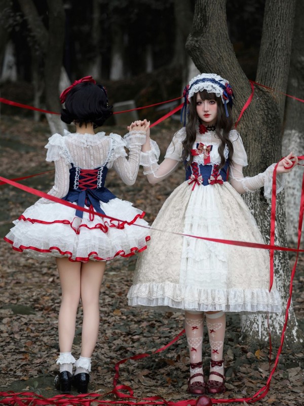 【Snow White】 ~ lolita ~ sweet cute jumperskirt