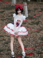 【Snow White】 ~ lolita ~ sweet cute jumperskirt 【Snow White】 ~ lolita ~ sweet cute jumperskirt