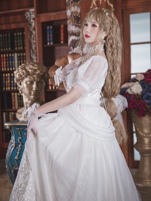 Snow-glow Bride One-piece
