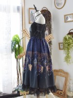 +Splendor Of Route+ Retro French Royal Count Gothic Off Shoulder One-piece 124