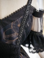 +Splendor Of Route+ Retro French Royal Count Gothic Off Shoulder One-piece 124