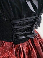 +Splendor Of Route+ Retro French Royal Count Gothic Off Shoulder One-piece 124