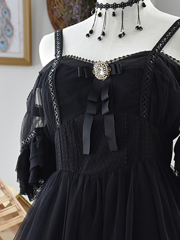 +Splendor Of Route+ Retro Gothic Dark Royal Count One-piece 125
