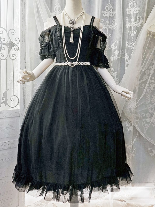 +Splendor Of Route+ Retro Gothic Dark Royal Count One-piece 125