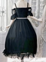 +Splendor Of Route+ Retro Gothic Dark Royal Count One-piece 125