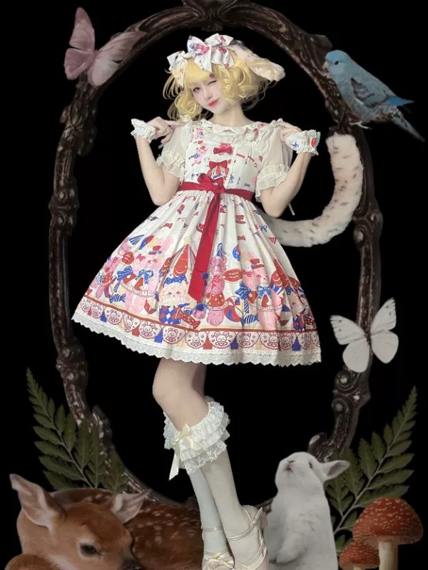 Star Picking Circus Lolita JSK Star Picking Circus Lolita JSK