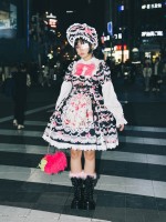 Star Warm Original Lolita Vintage Sweet and Cute OP Star Warm Original Lolita Vintage Sweet and Cute OP