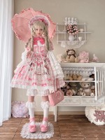 Star Warm Original Lolita Vintage Sweet and Cute OP