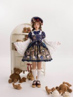 Star Warm Original Lolita Retro Lolita Short Sleeve OP