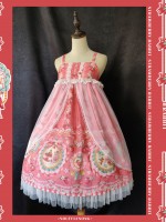 Strawberry Rabbit Breast-high Jumperskirt