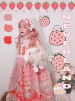 Strawberry Rabbit Breast-high Jumperskirt Strawberry Rabbit Breast-high Jumperskirt